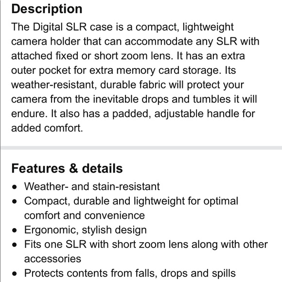 Camera case - Picture 6 of 7